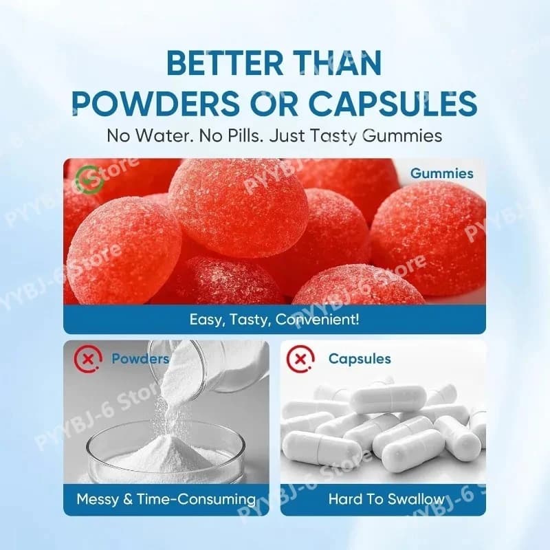 vegan raspberry magnesium bisglycinate gummies — image 4