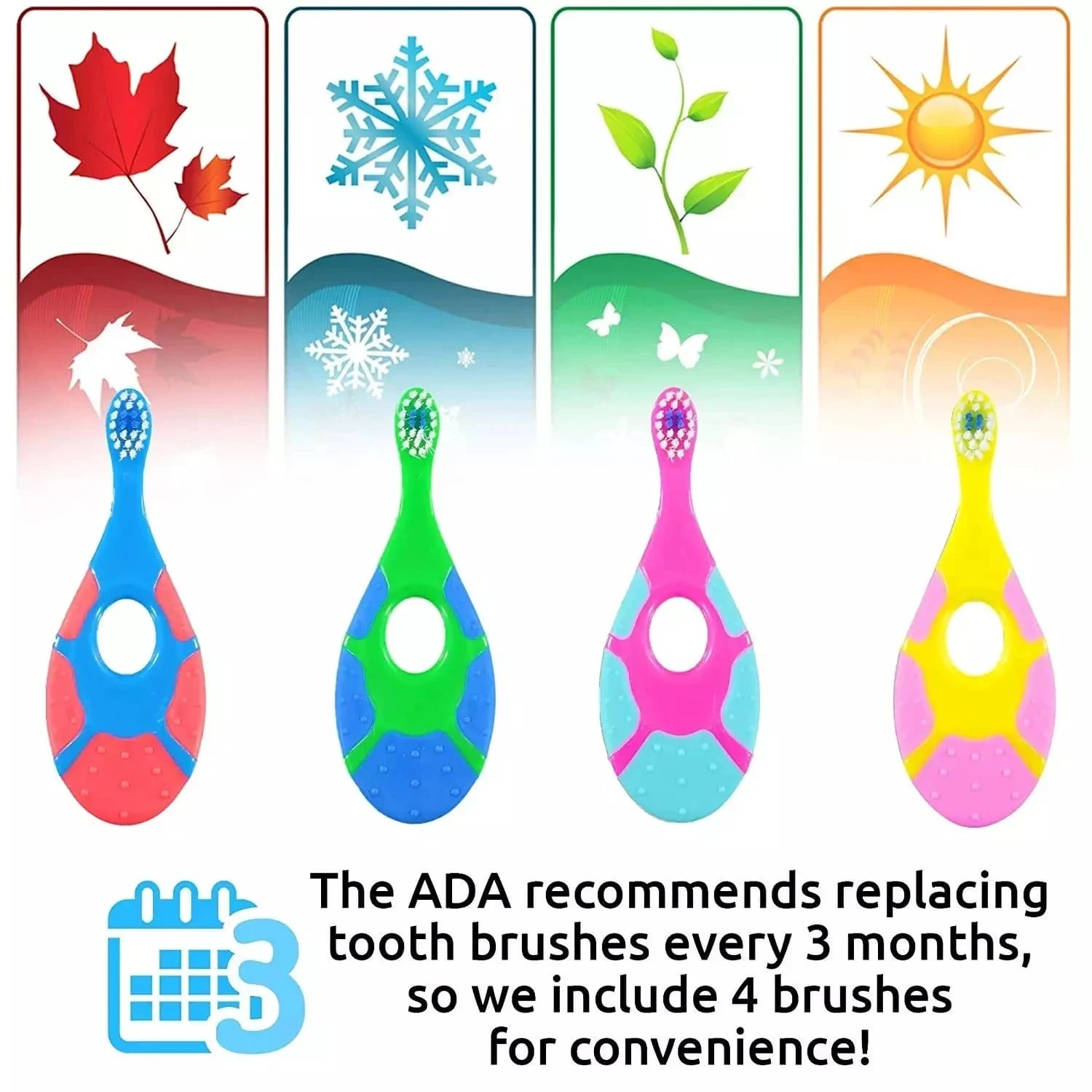 soft-bristle BPA-free toothbrush for toddlers — image 4