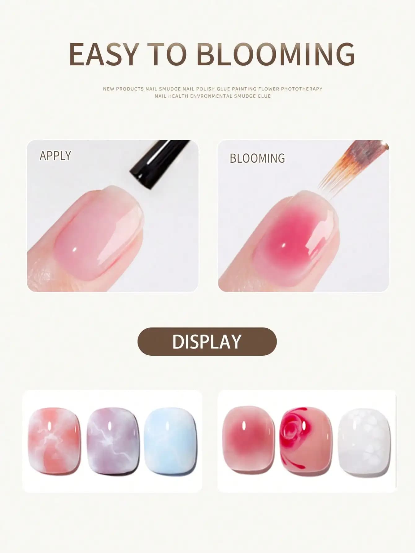 15 ml Blooming Glue UV/LED soak‑off top coat gel — image 6