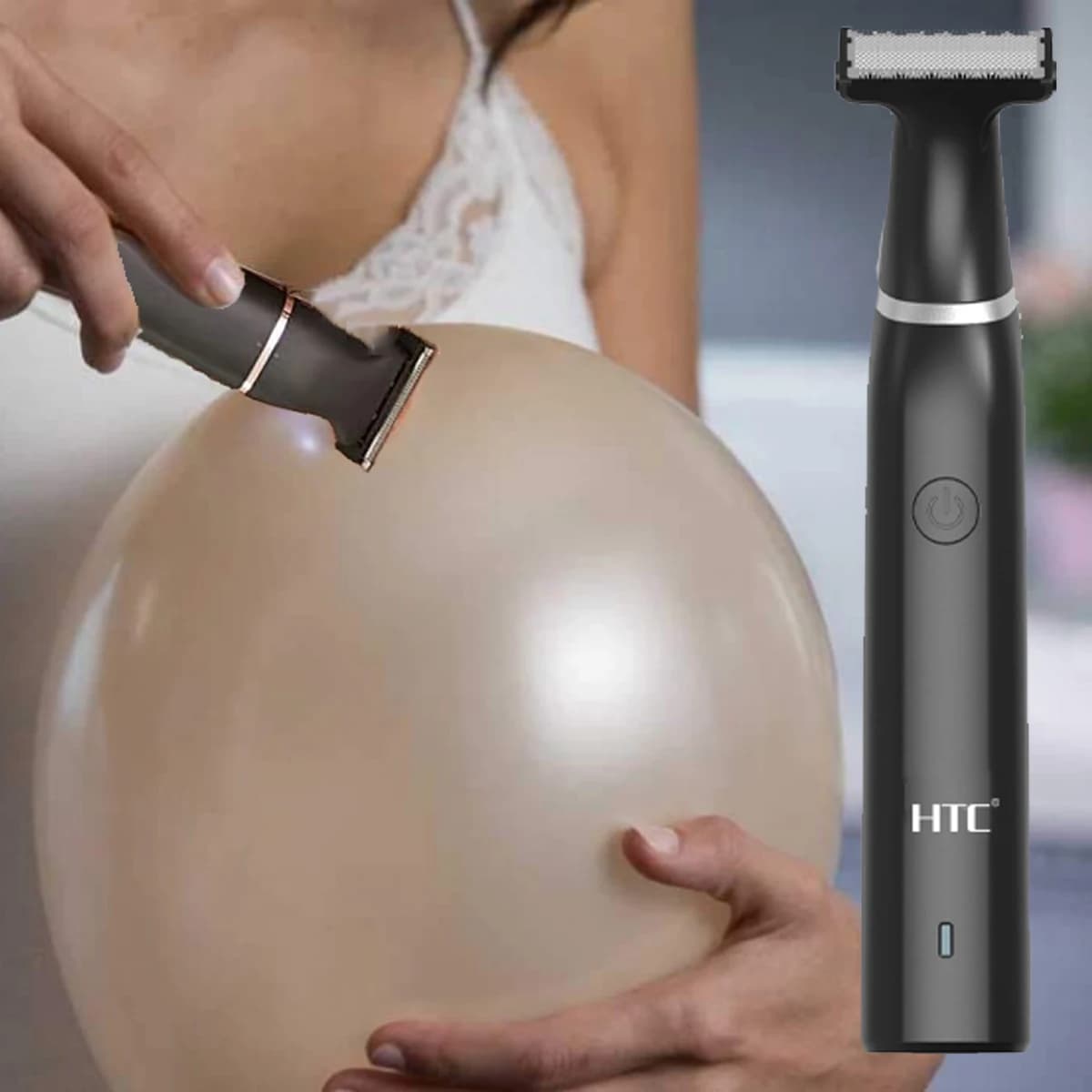 Rechargeable men's groin hair trimmer — image 6