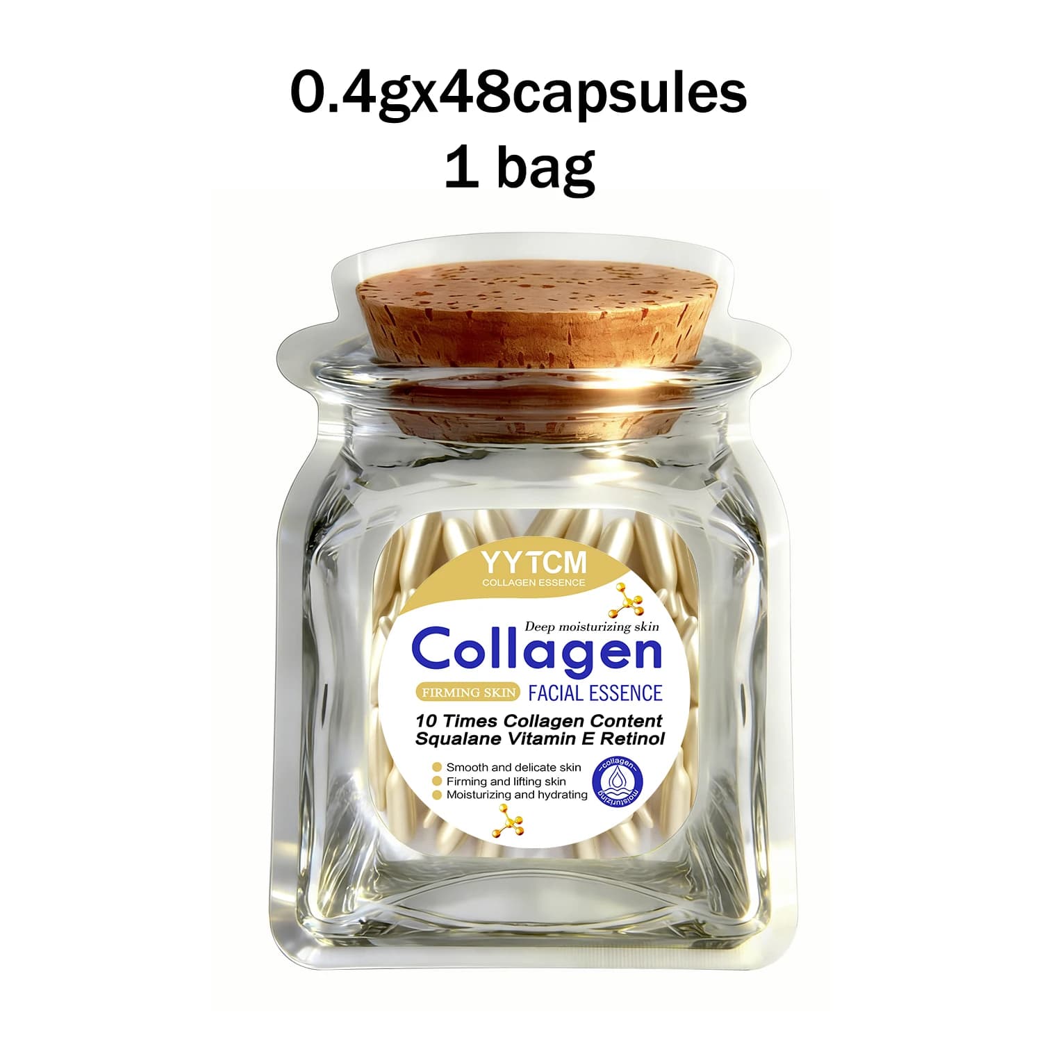 collagen firming capsule essence bottle with capsules — image 8