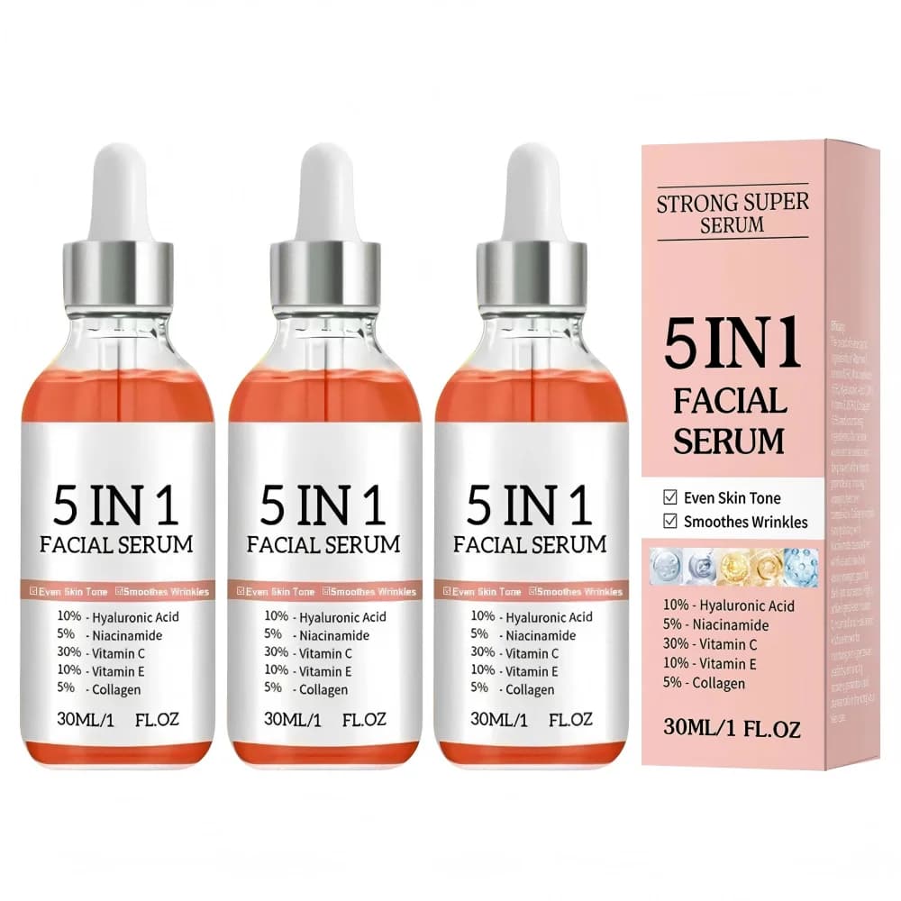 Bottle of 5-in-1 Vitamin C face serum — image 8