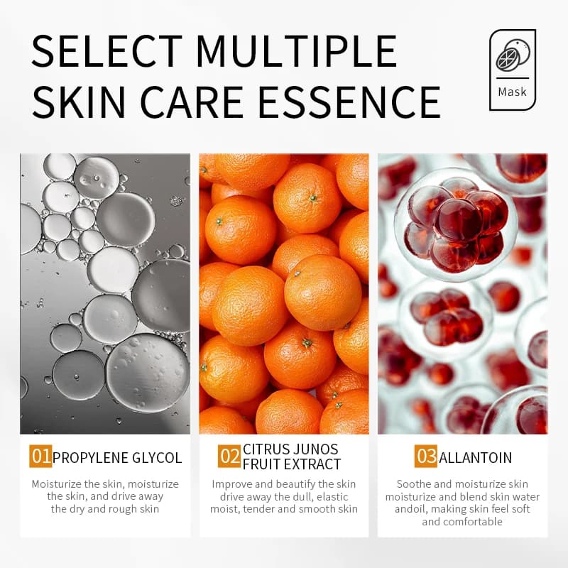 Vitamin C facial mask in a white jar — image 5