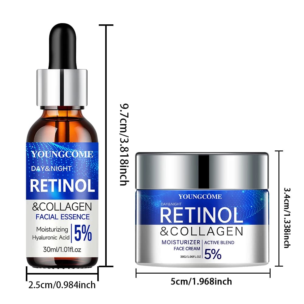 Retinol cream and serum set — image 7