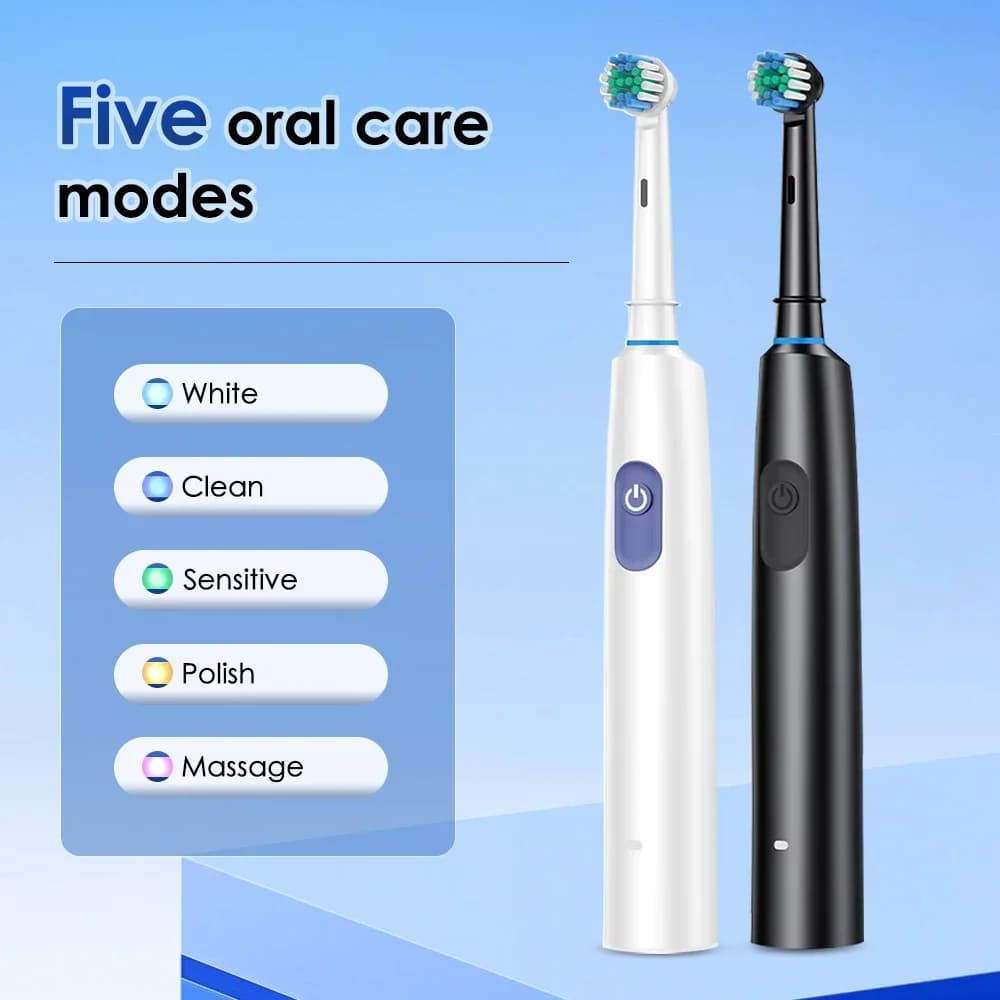 waterproof rechargeable sonic electric toothbrush — image 2