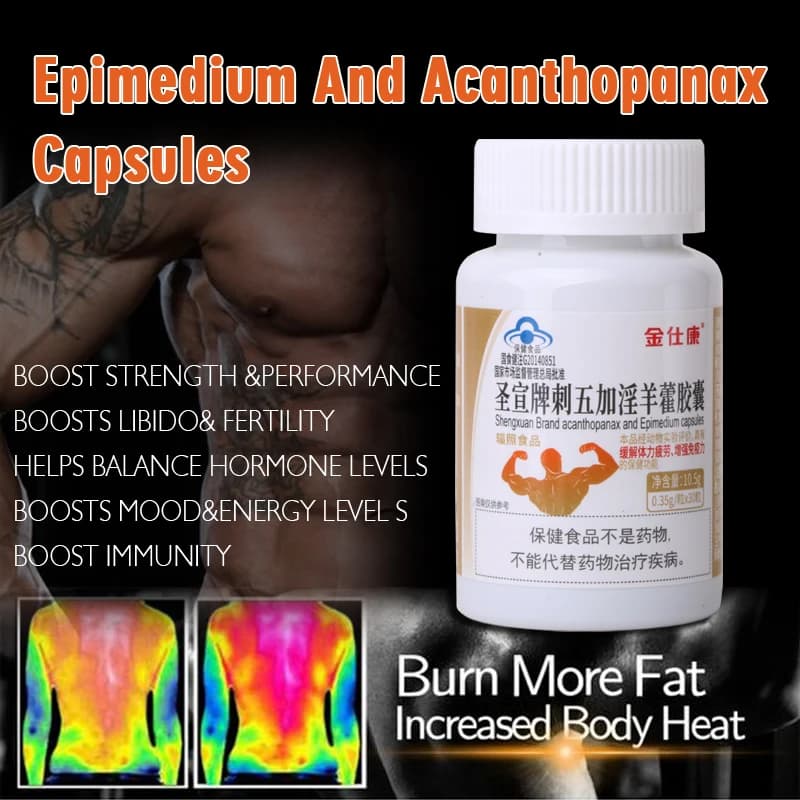 bottle of organic epimedium supplement — image 4