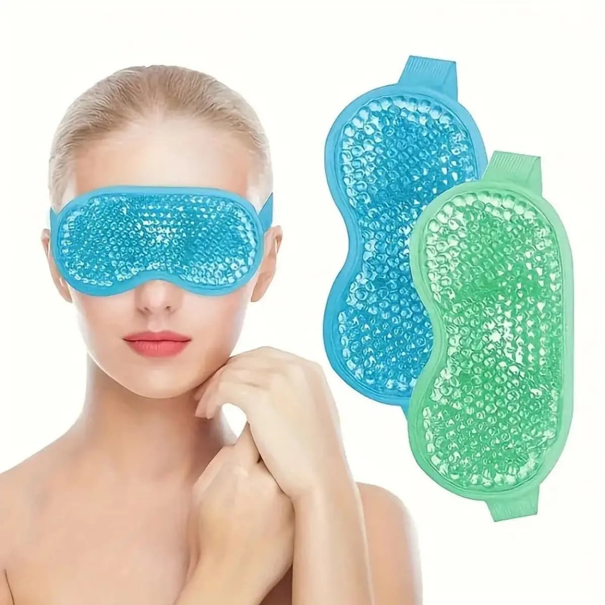 gel eye mask for hot and cold compress — image 3