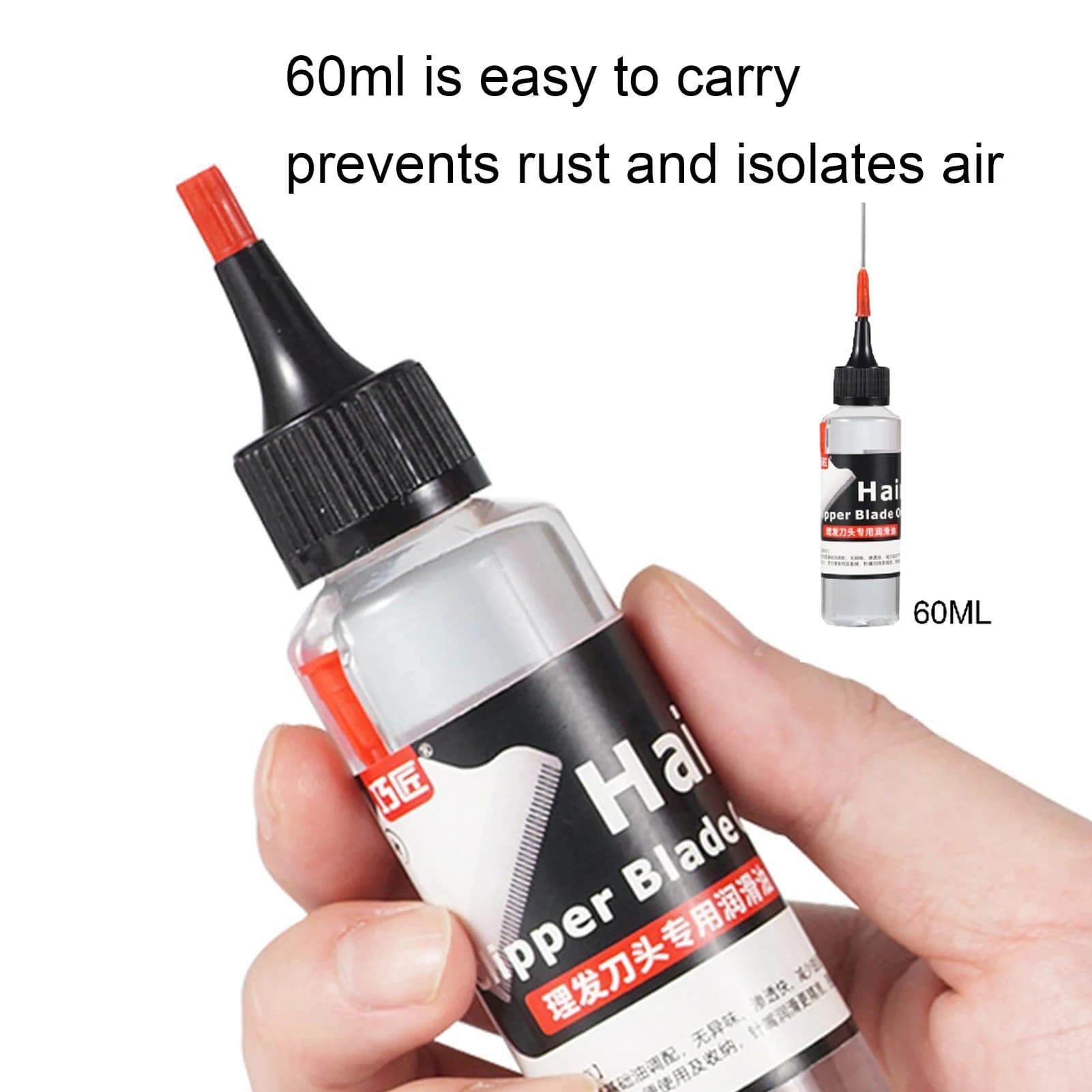 bottle of hair trimmer blade oil — image 8