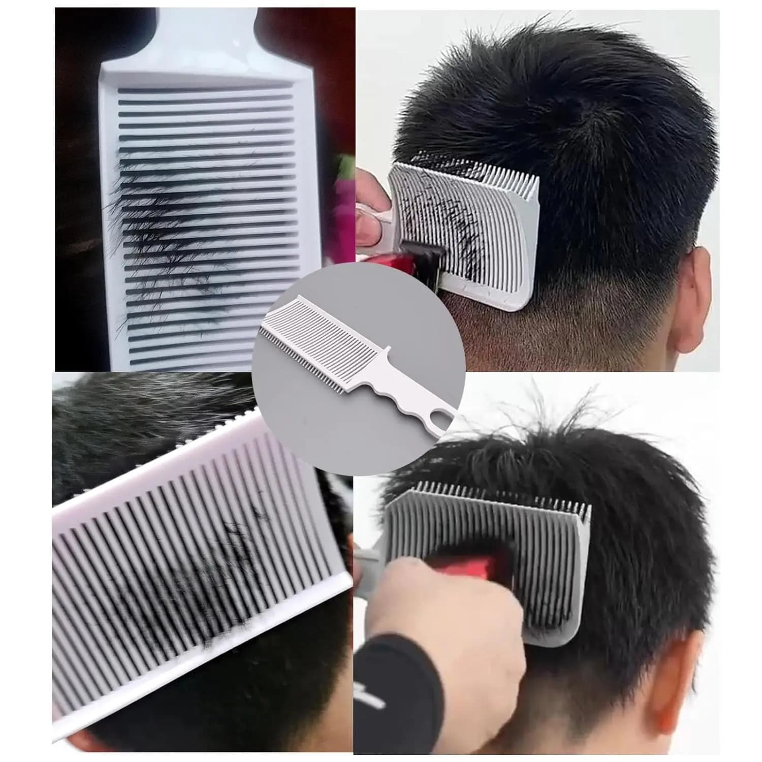 three-piece barber hair comb set — image 6