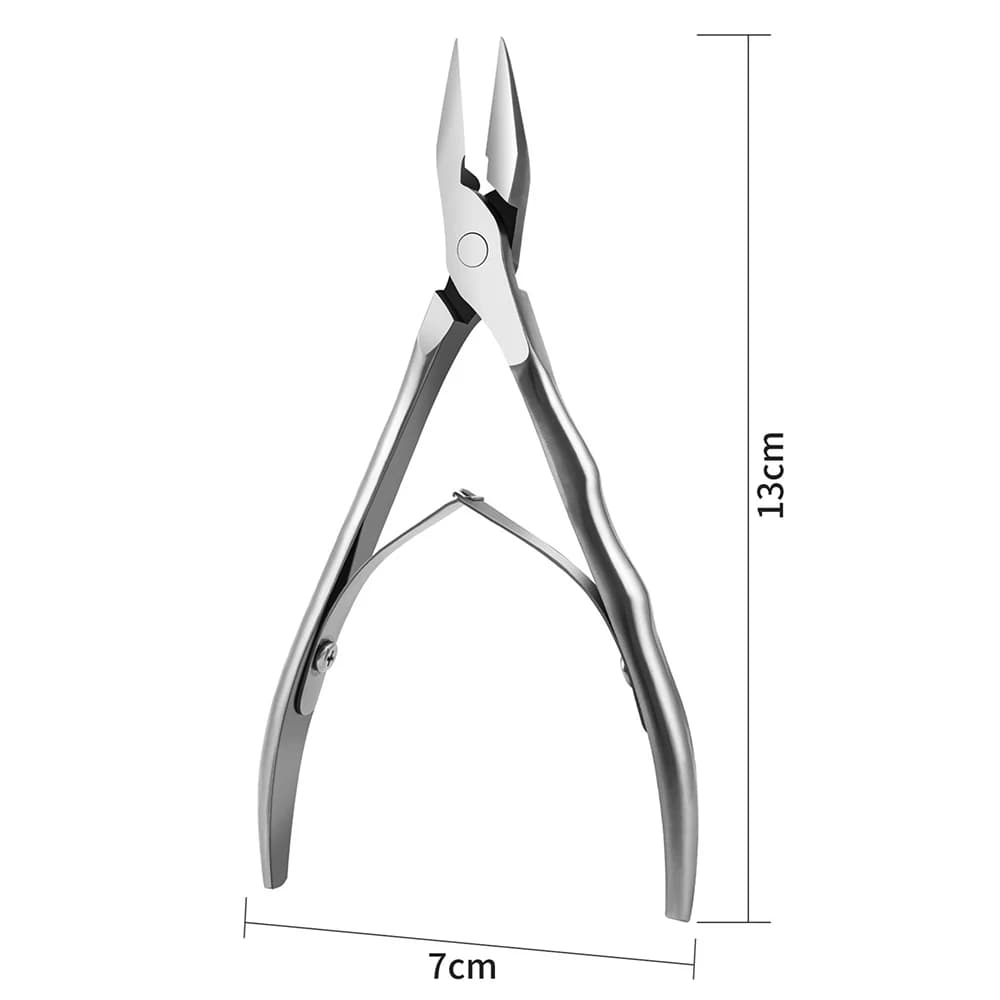 Straight blade toenail clipper for thick and ingrown nails — image 5