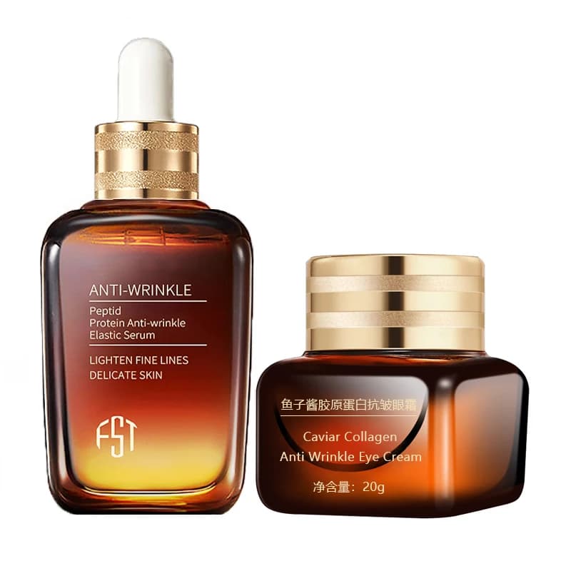 Moisturizing brightening and firming face serum and cream — image 1