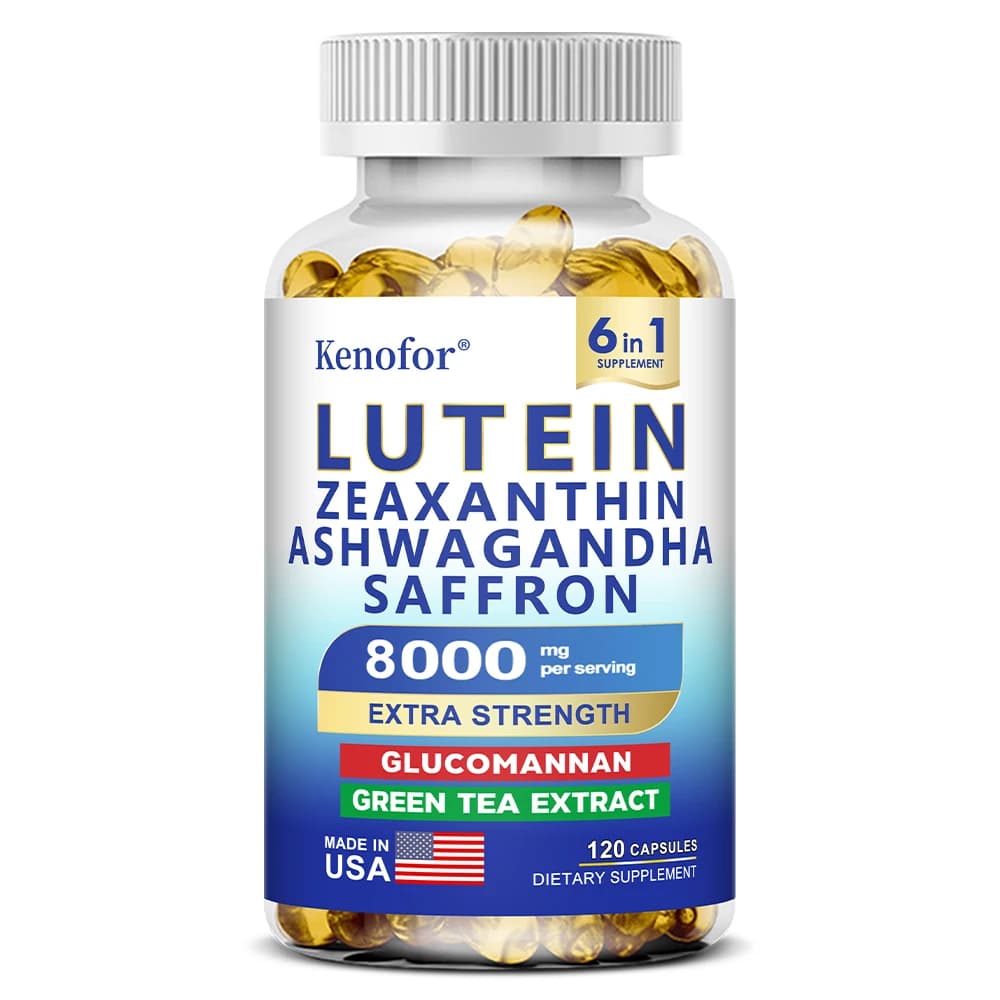 bottle of lutein and zeaxanthin supplement — image 7