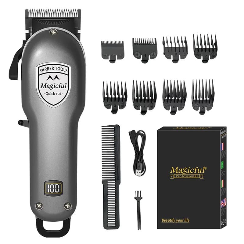 Magicful Rechargeable Hair Clipper for Men