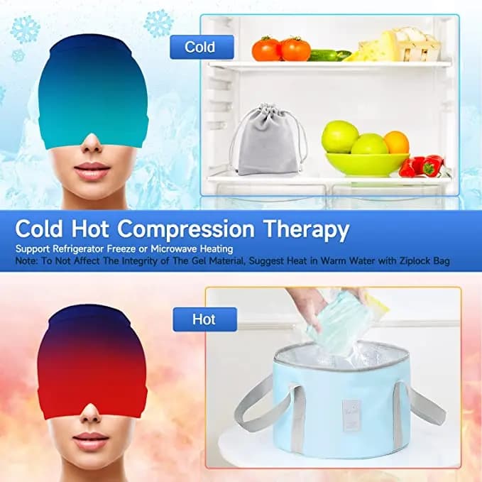gel therapy cap for headache relief — image 6