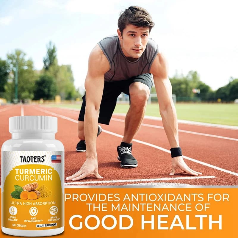 bottles of turmeric curcumin capsules — image 4