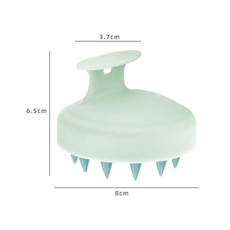 silicone scalp massage shampoo brush — image 4