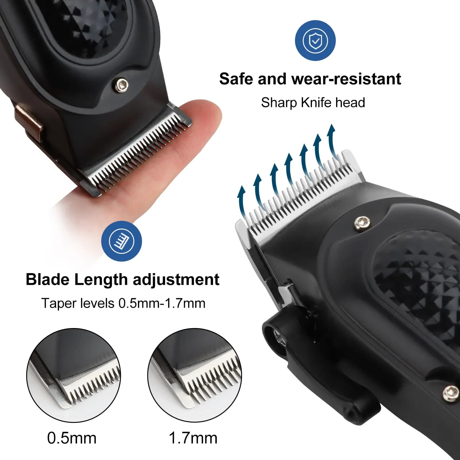 rechargeable cordless hair clipper — image 6