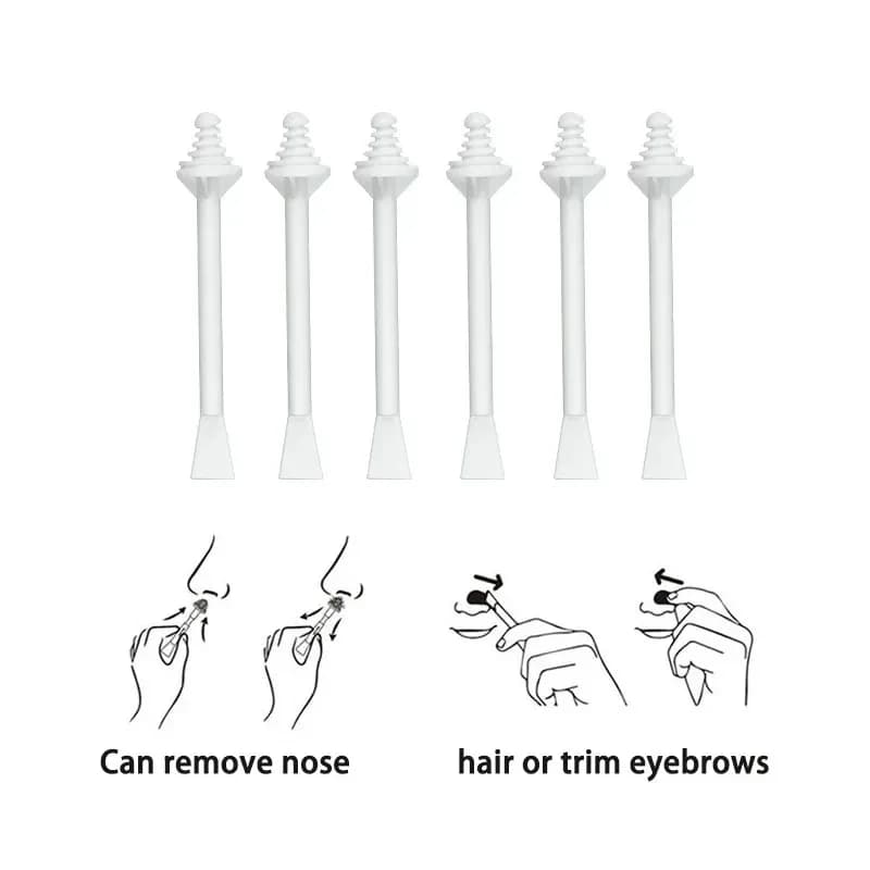 Nose wax kit with wax and applicators — image 3