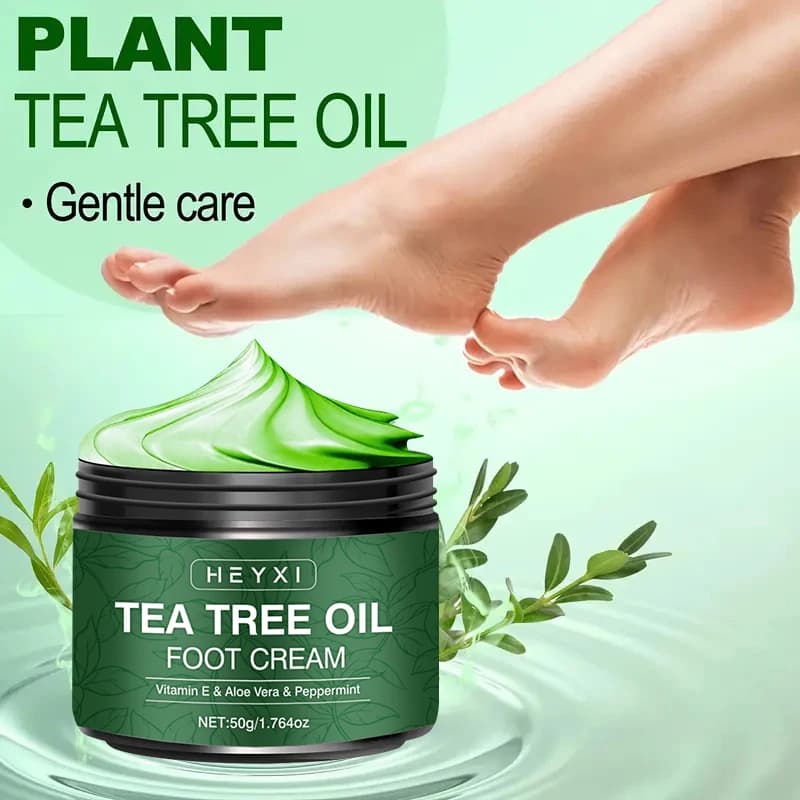 Tea oil cracking cream for hands and feet — image 2