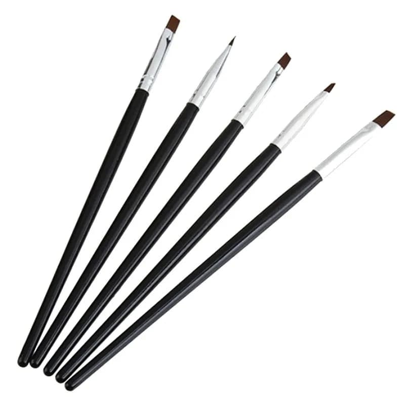 set of five dental resin brush pens — image 3