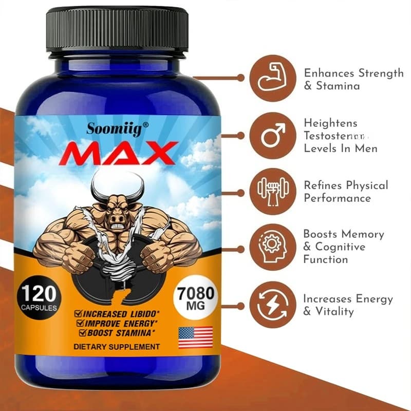 Men's health supplement capsules — image 6