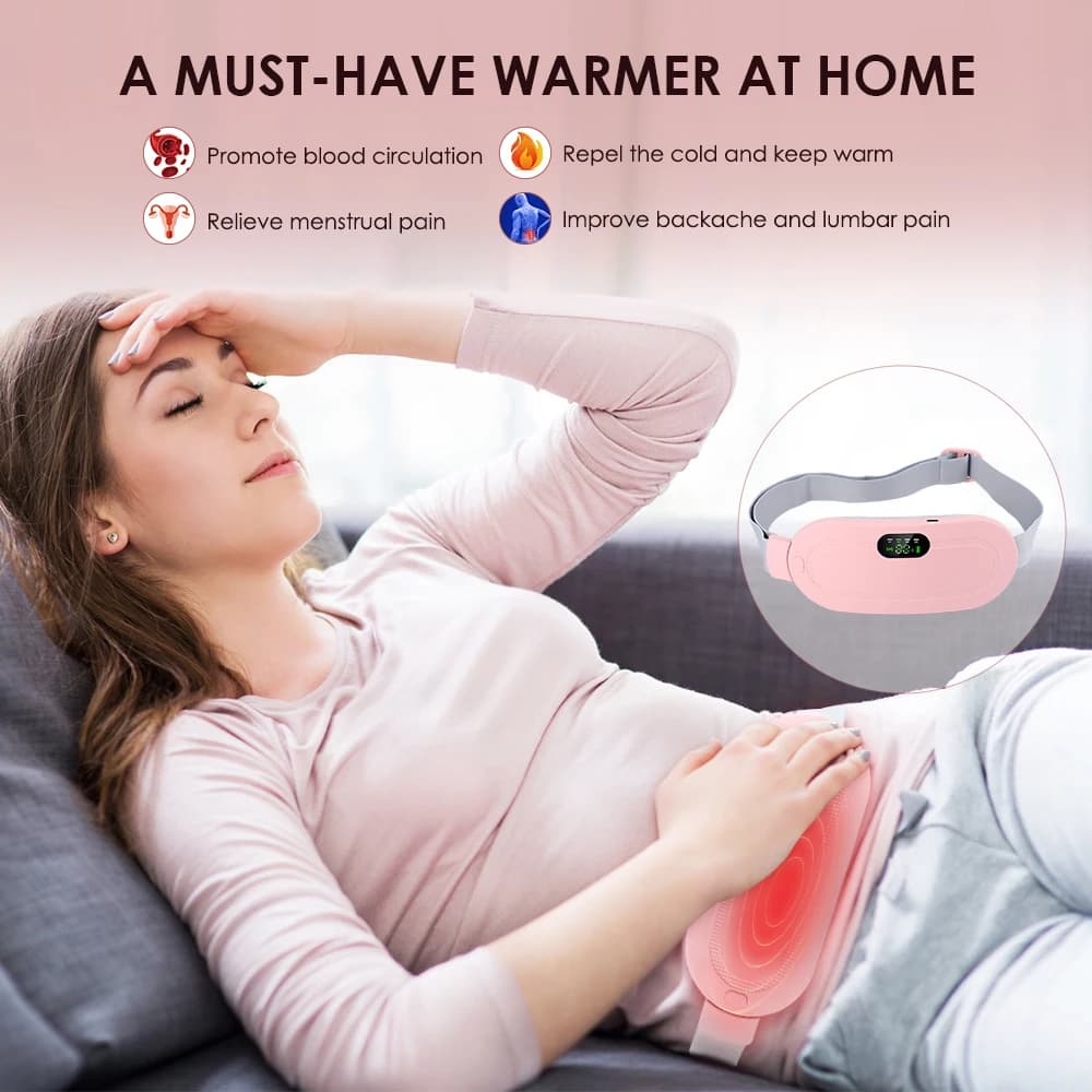 electric warm abdominal massage belt — image 4