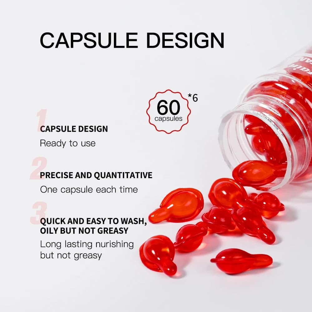 Comfort Hair Care vitamin oil serum bottle — image 5