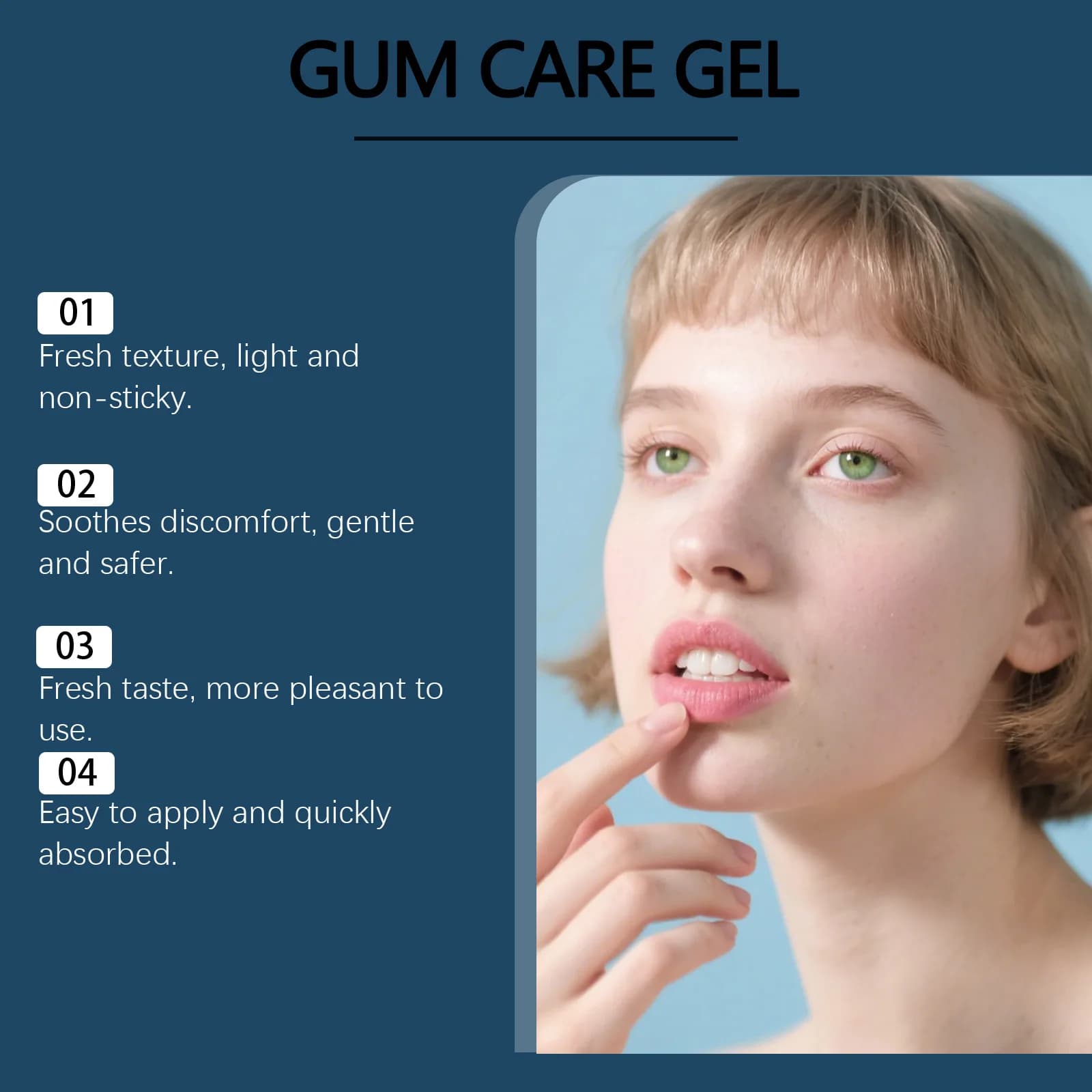 gentle gum soothing gel tube — image 4