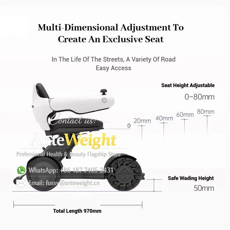 Luxury Smart Remote Control Quick Folding Portable Lightweight — image 5