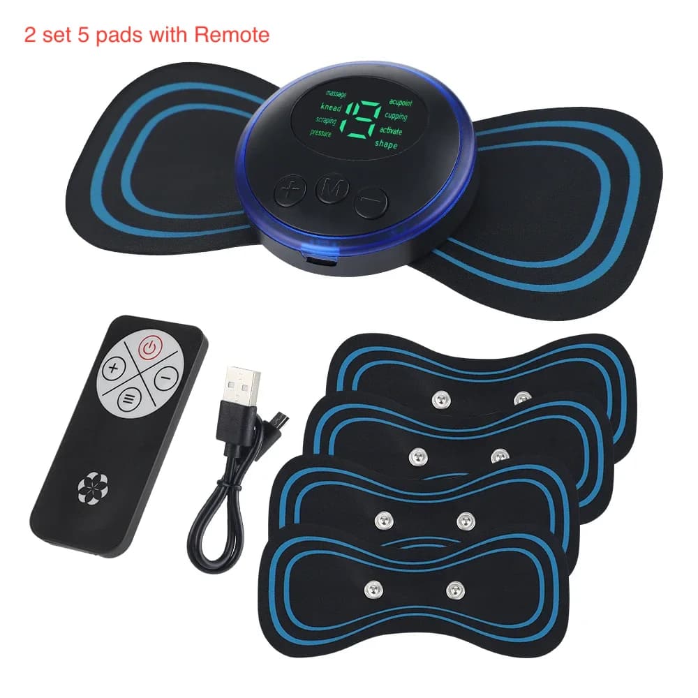 electric neck massager with cervical patch — image 8