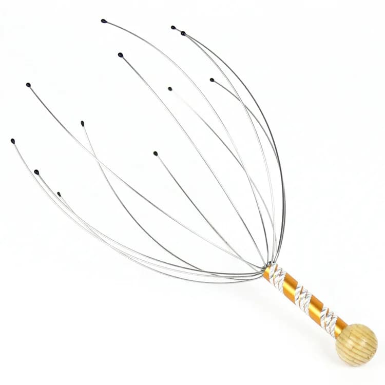 stainless steel octopus head massager — image 7
