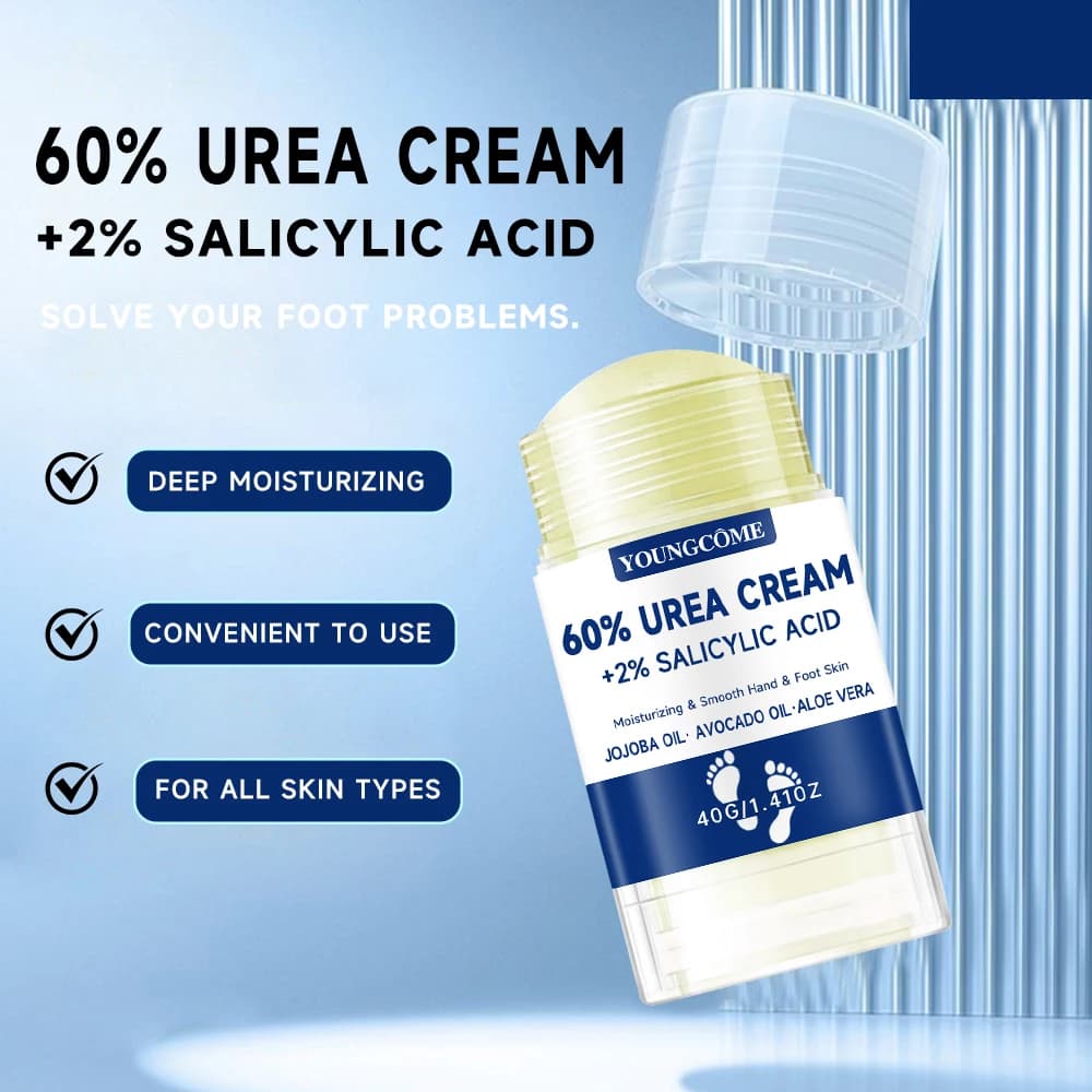 Foot cream tube with 42% urea and 2% salicylic acid — image 3