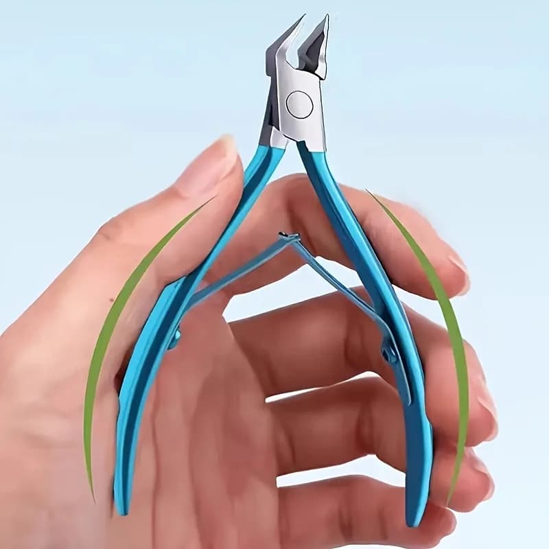 Stainless steel straight-blade ingrown toenail clippers — image 6