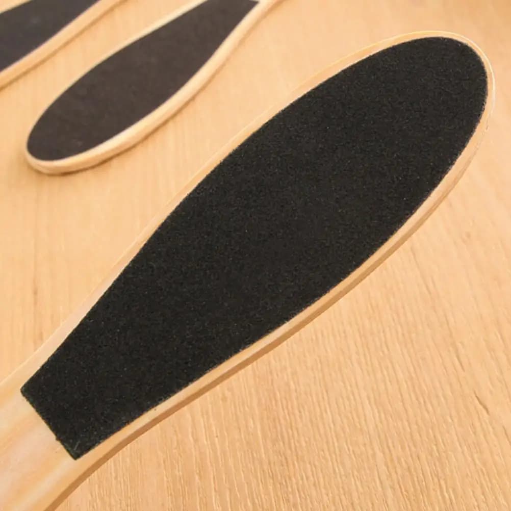 double-sided wooden foot file for callus removal — image 4
