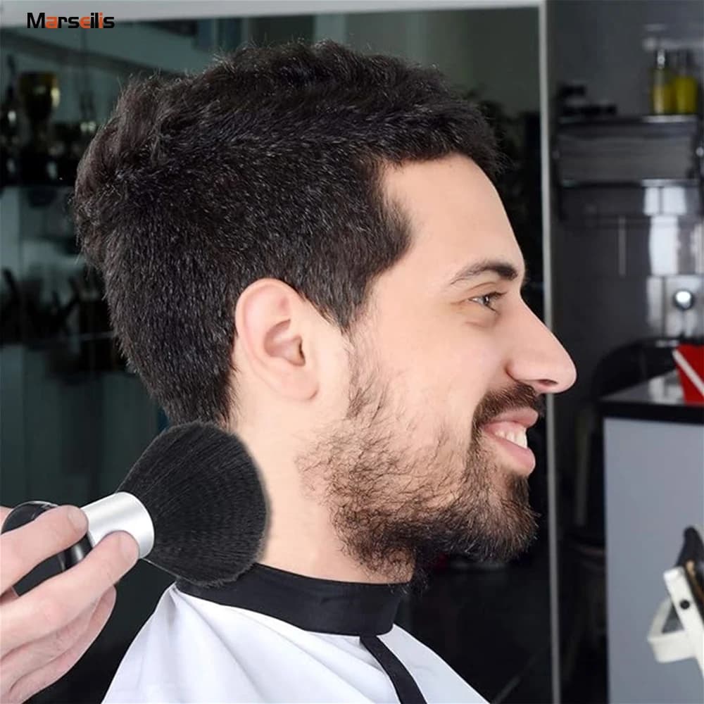 soft neck brush for hair and dust removal — image 6