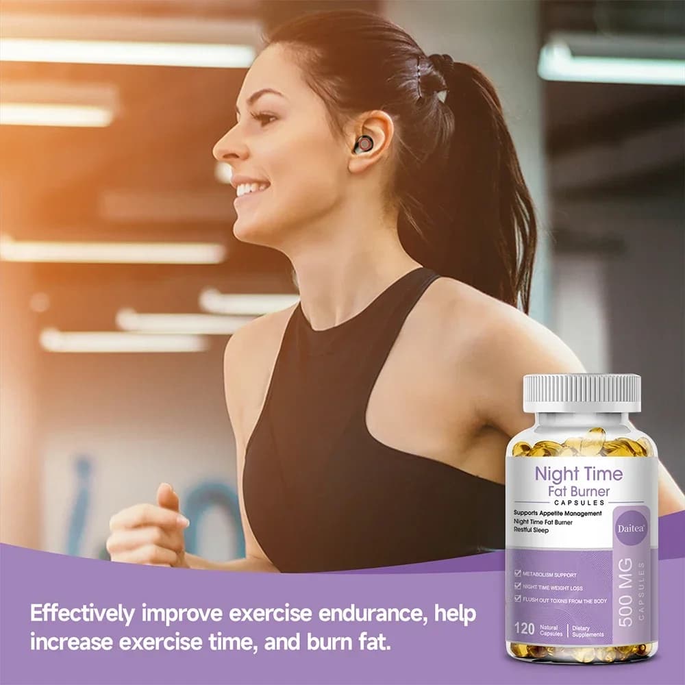 bottle of nighttime fat burner supplement — image 5