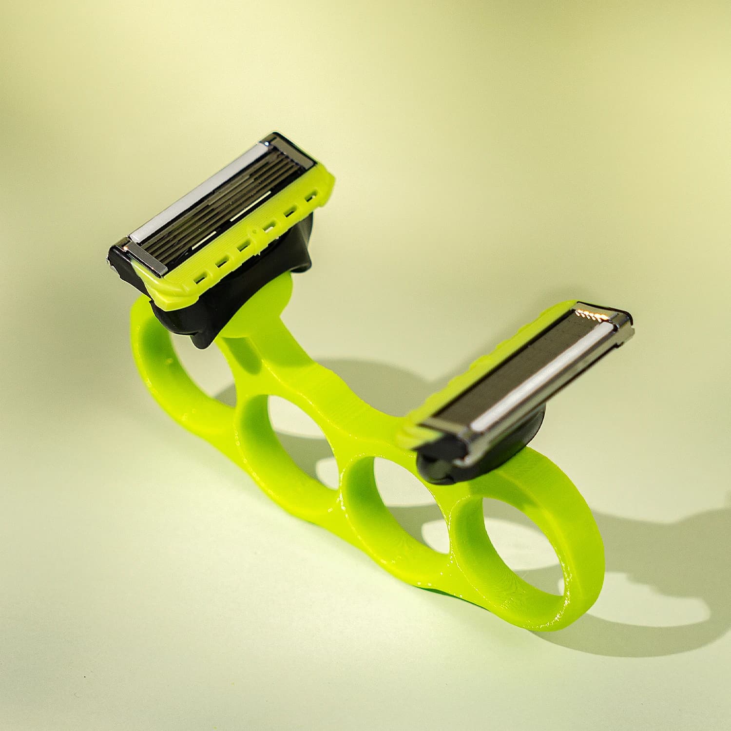 double-headed hair clipper for bald heads — image 1