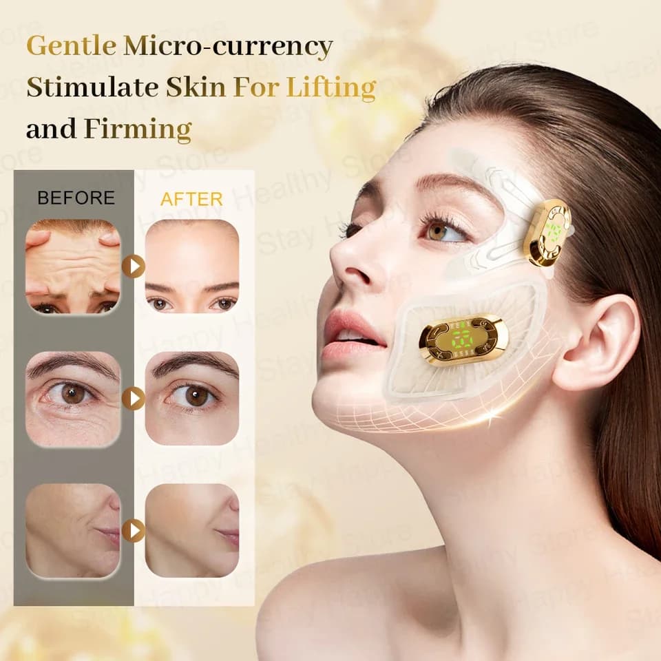 handheld EMS facial massage device — image 6