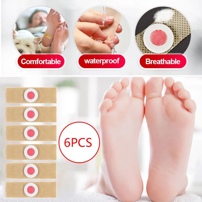 adhesive foot care patch pack — image 3