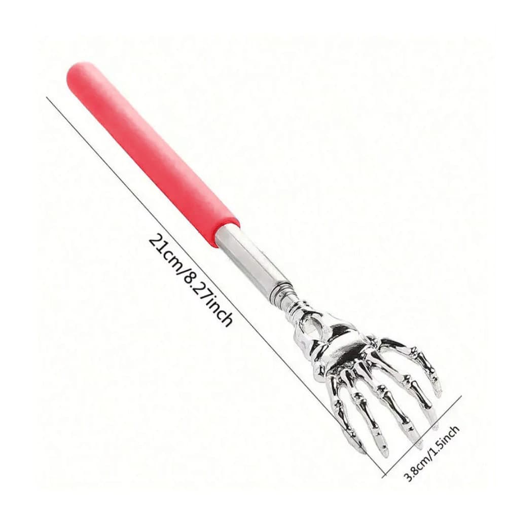 Stainless steel telescoping back scratcher — image 8