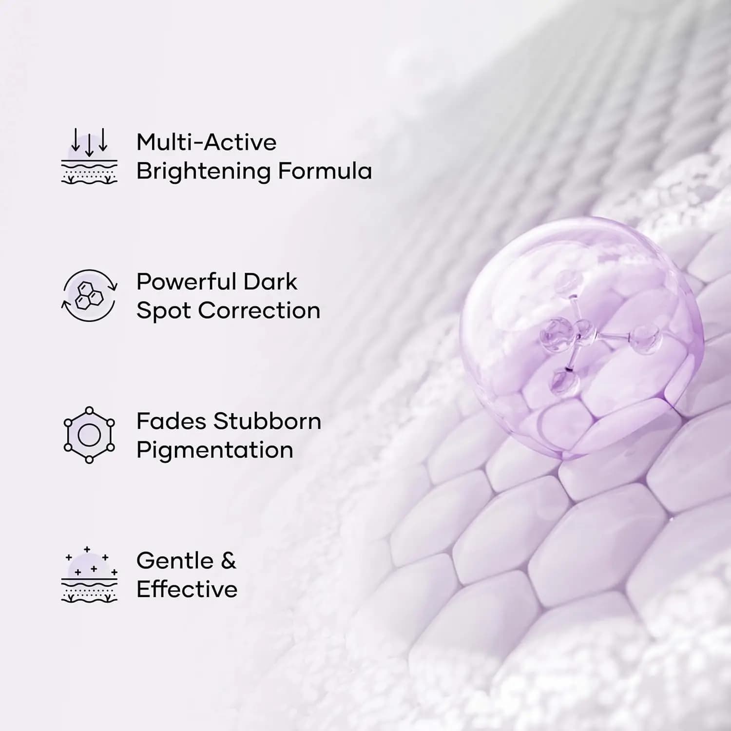 Alpha arbutin and kojic acid brightening serum bottle — image 3