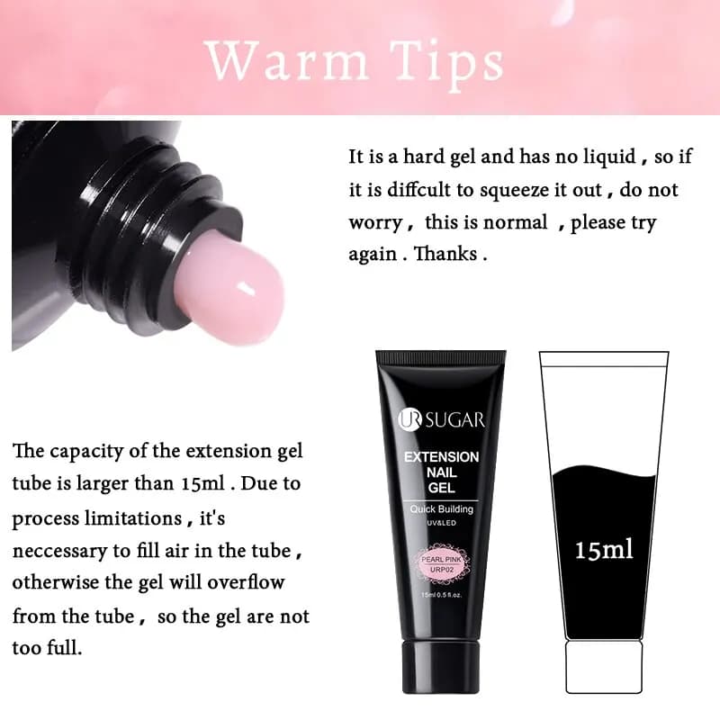 UR Sugar nail extension gel set — image 6