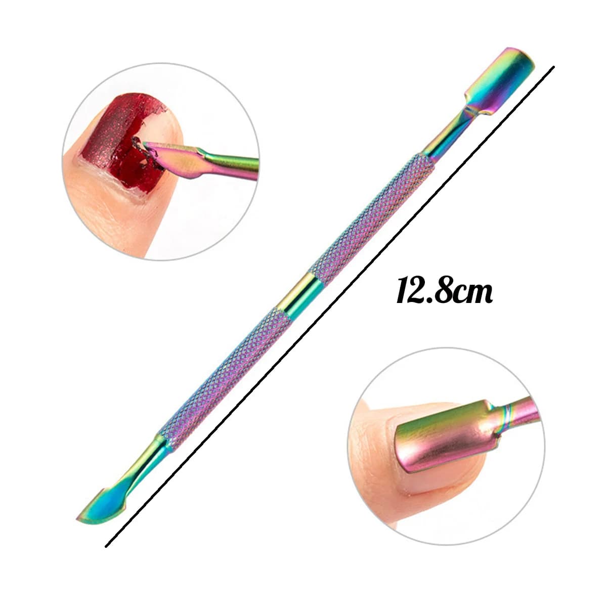 Stainless steel nail cutter and scissors set — image 6