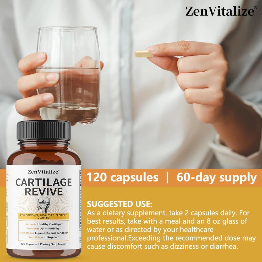 Cartilage Revive joint support supplement bottle — image 5