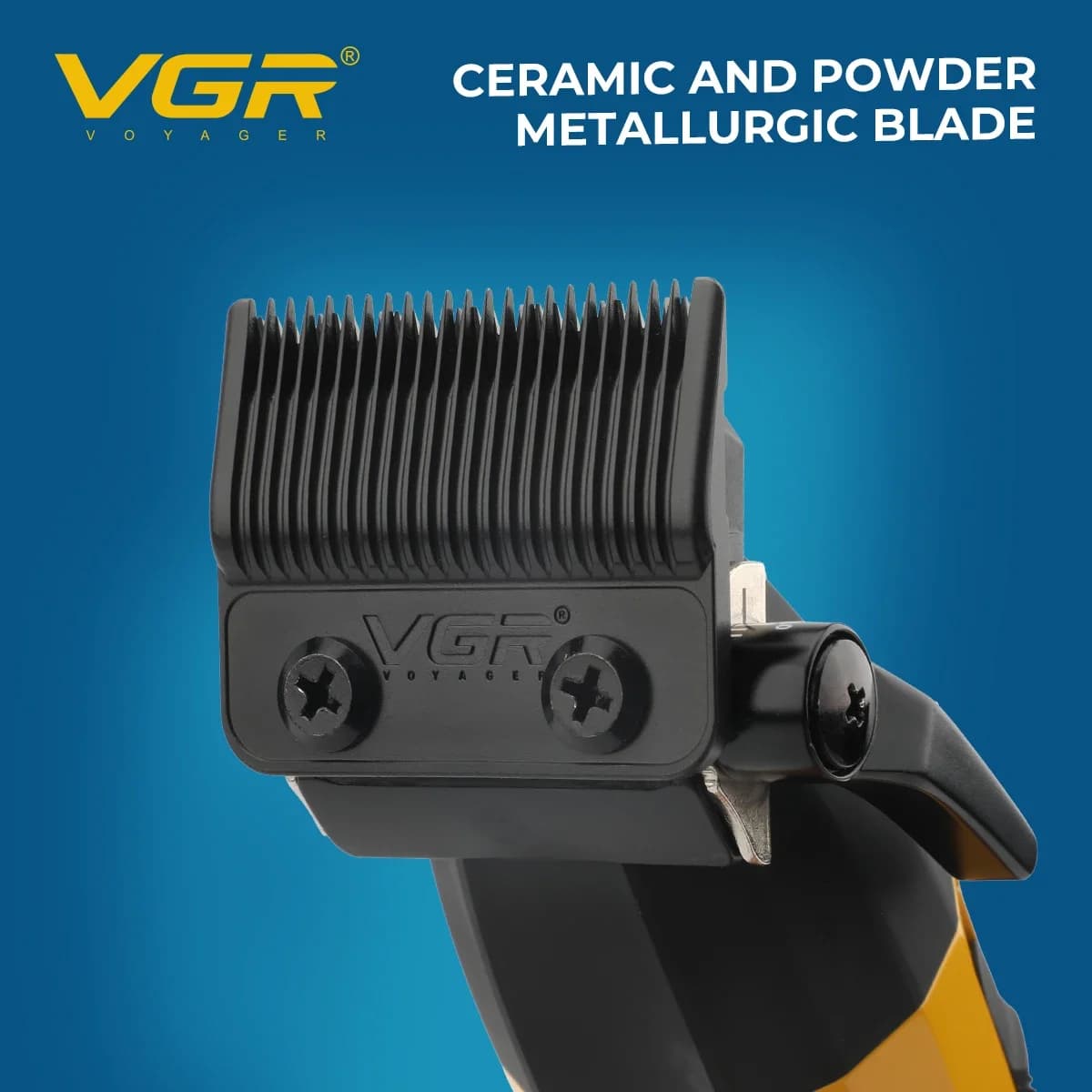 VGR rechargeable electric hair trimmer — image 3