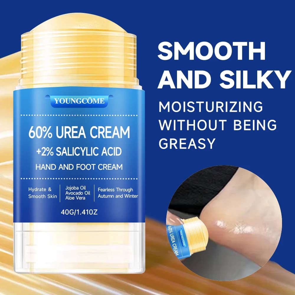 Urea and salicylic acid foot and hand cream tube — image 5