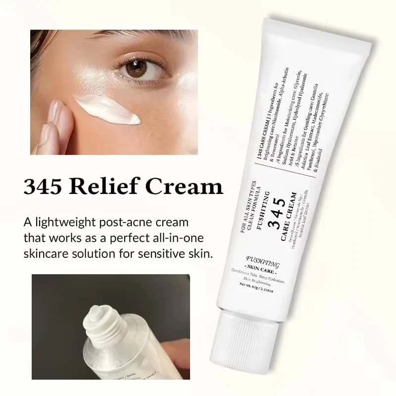 345 Face Cream – Korean Skincare Moisturizer