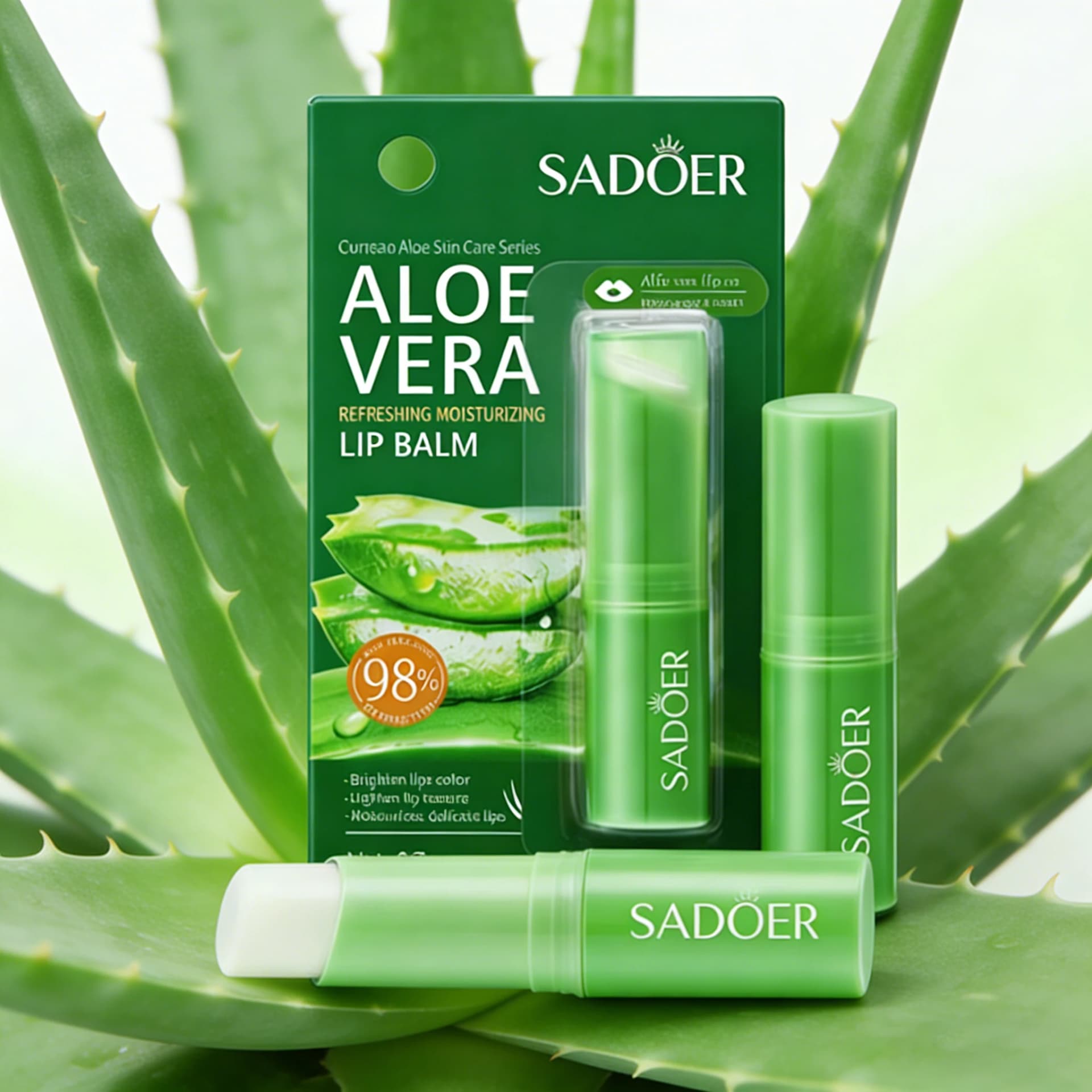 Aloe lip balm tube — image 6