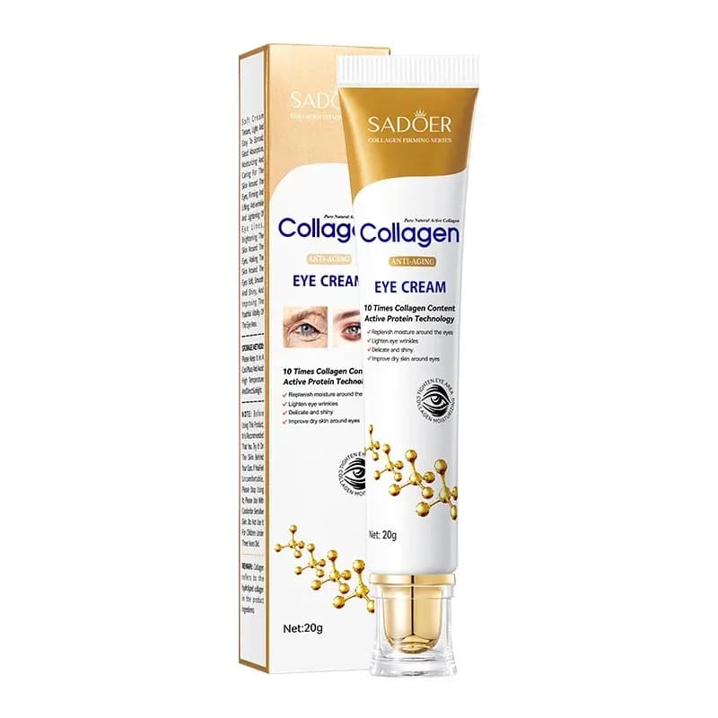 Collagen retinol eye cream tube — image 6