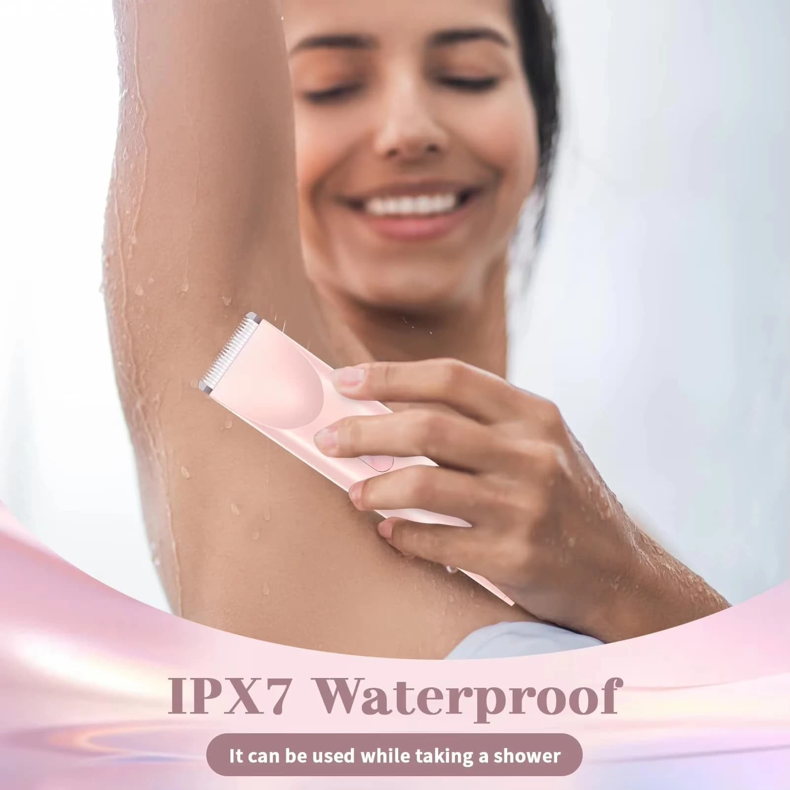 waterproof rechargeable mini bikini shaver — image 4